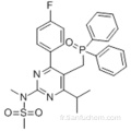 N- [5- (diphénylphosphinoylméthyl) -4- (4-fluorophényl) -6-isopropylpyrimidin-2-yl] -N-méthylméthanesulfonamide CAS 289042-10-0